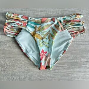 O'Neill Juniors' Dalia Floral Boulders Bikini Bottoms Size Small